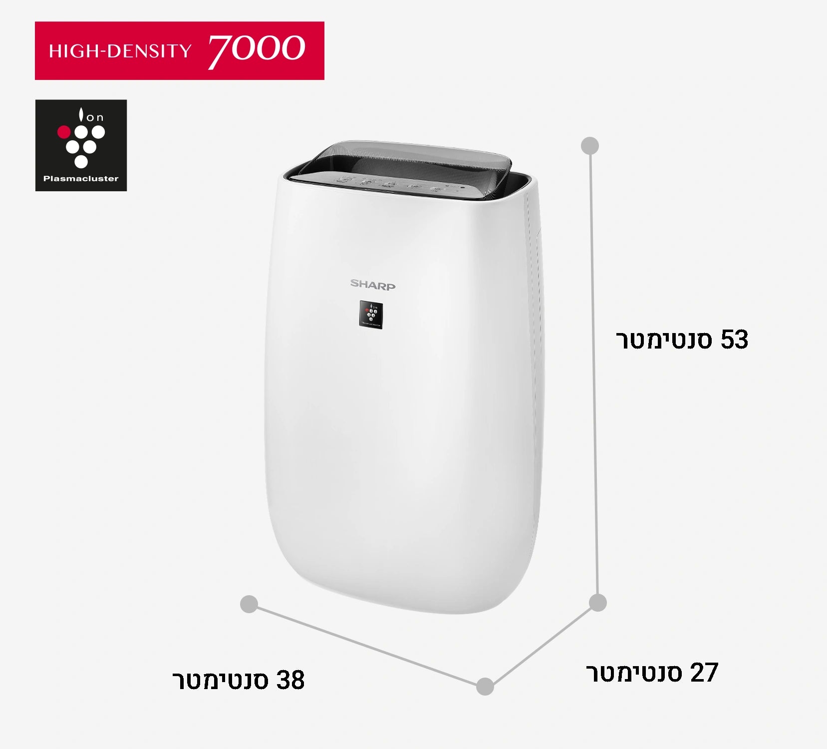 לטיהור חדרים עד 40 מ"ר FP-J50